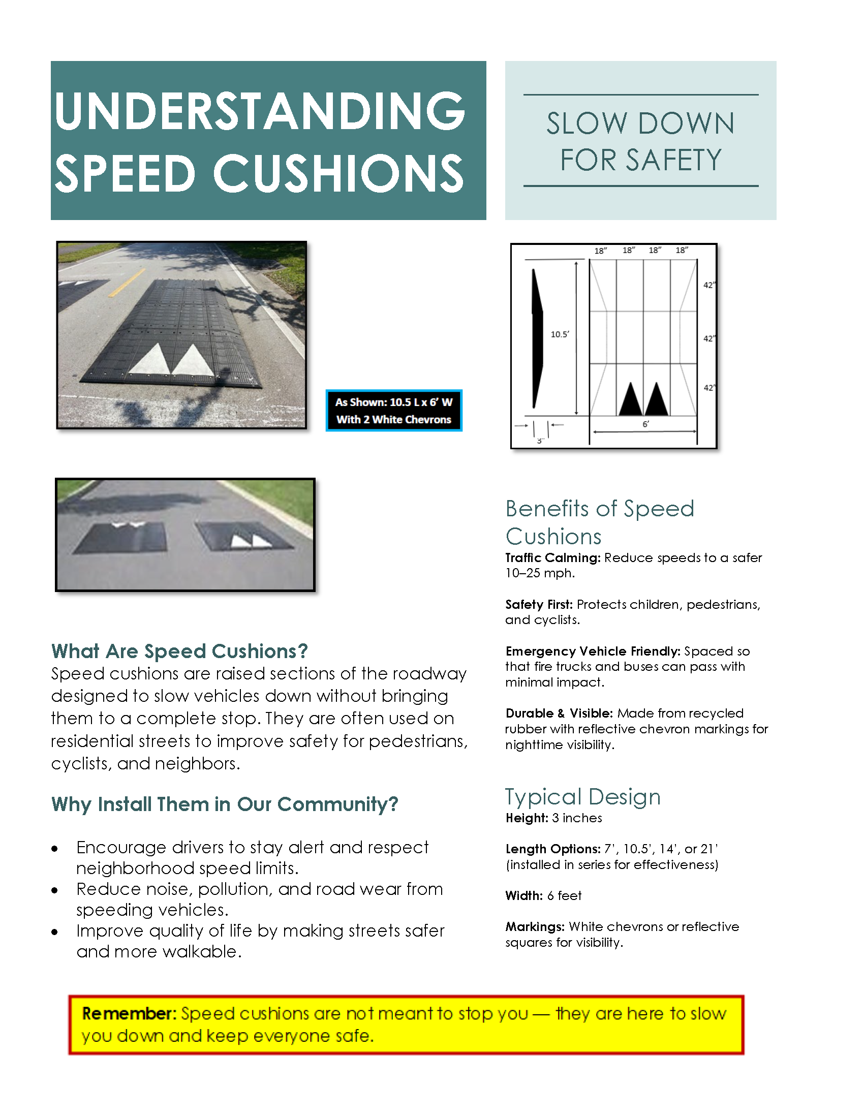 Speed Cushion Flyer