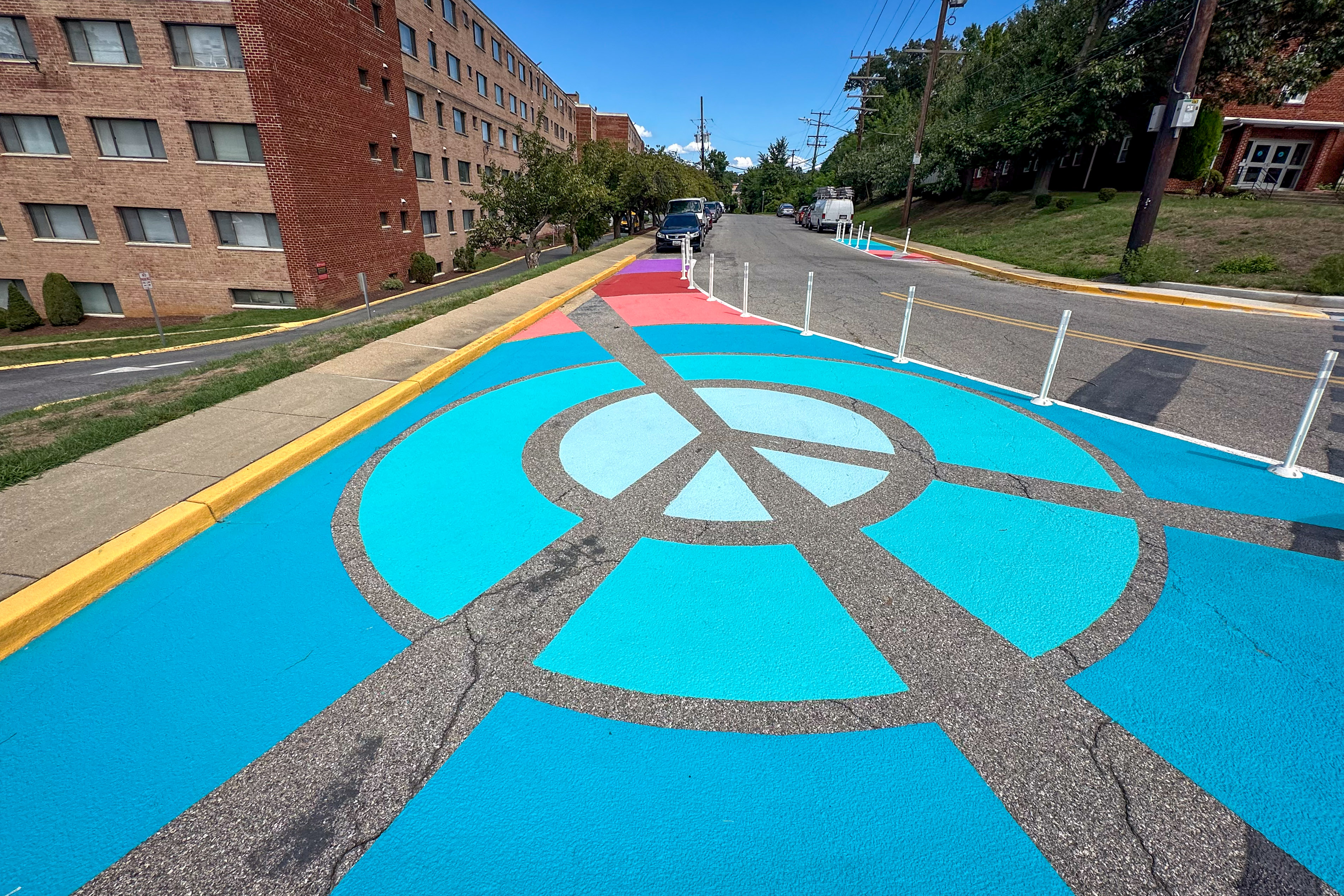 3000 block of Nicholson Street, Traffic Calming Artwork